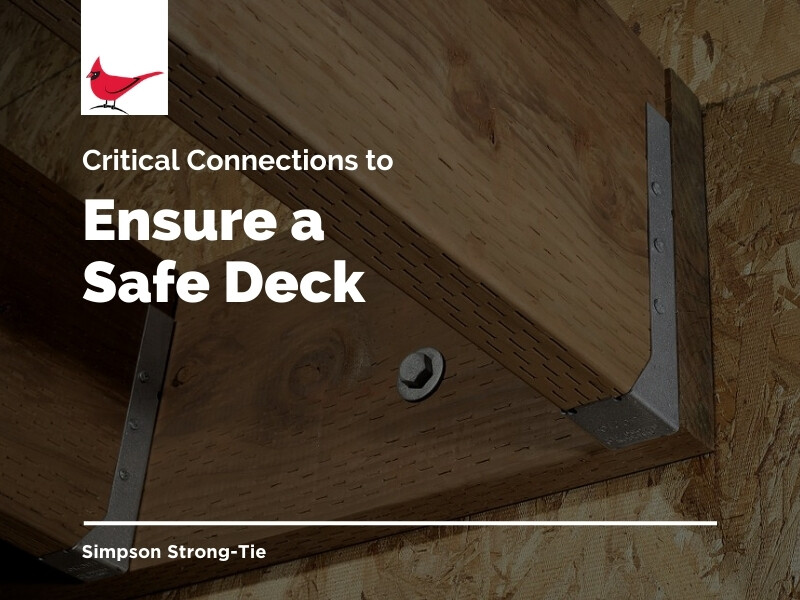 Critical Connections to Ensure a Safe Deck