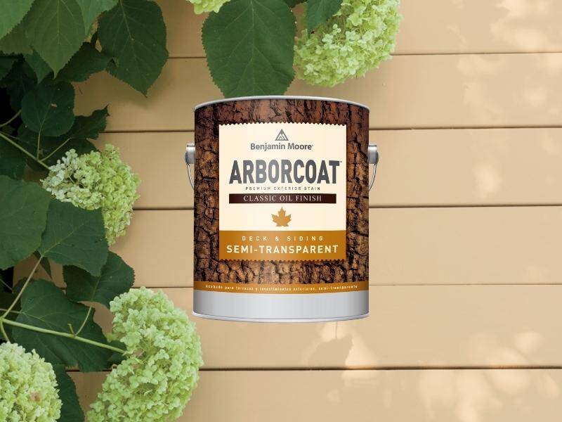 A Guide to Staining pressure treated lumber with Benjamin Moore’s ARBORCOAT