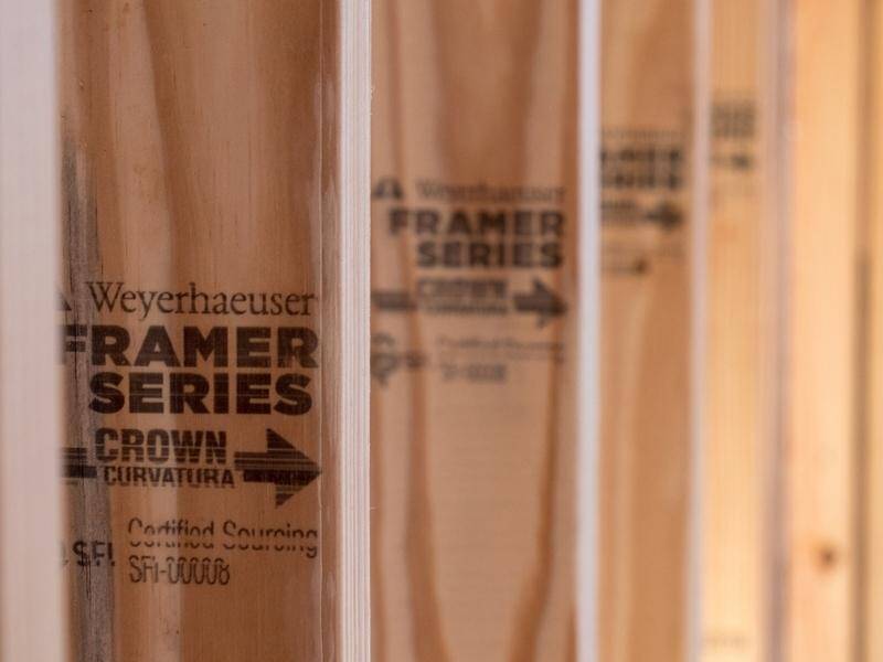 Start out right and start out straight with Weyerhaeuser Framer Series Lumber.