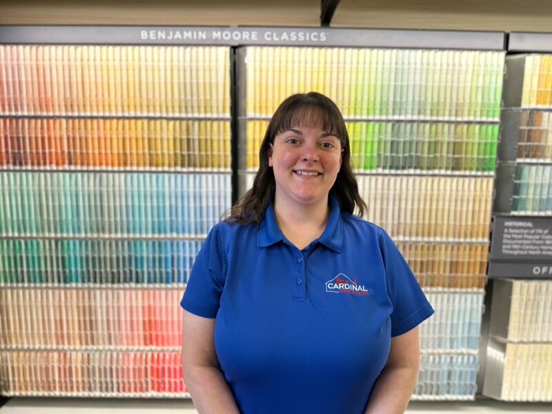 Kelly Shiflett, Paint Pro with 18 Years of Color Expertise at Cardinal Home Center