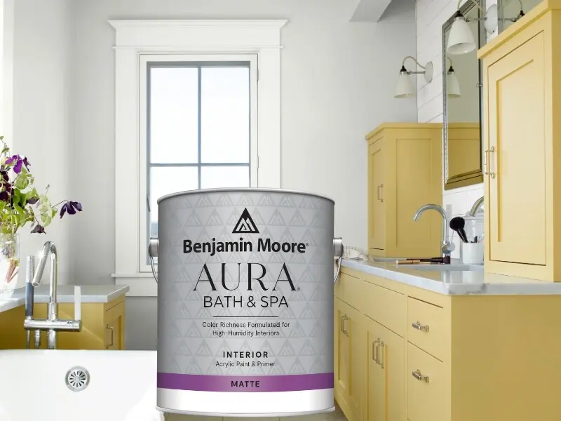 Aura® Bath & Spa Paint Beauty and Durability in Every Coat