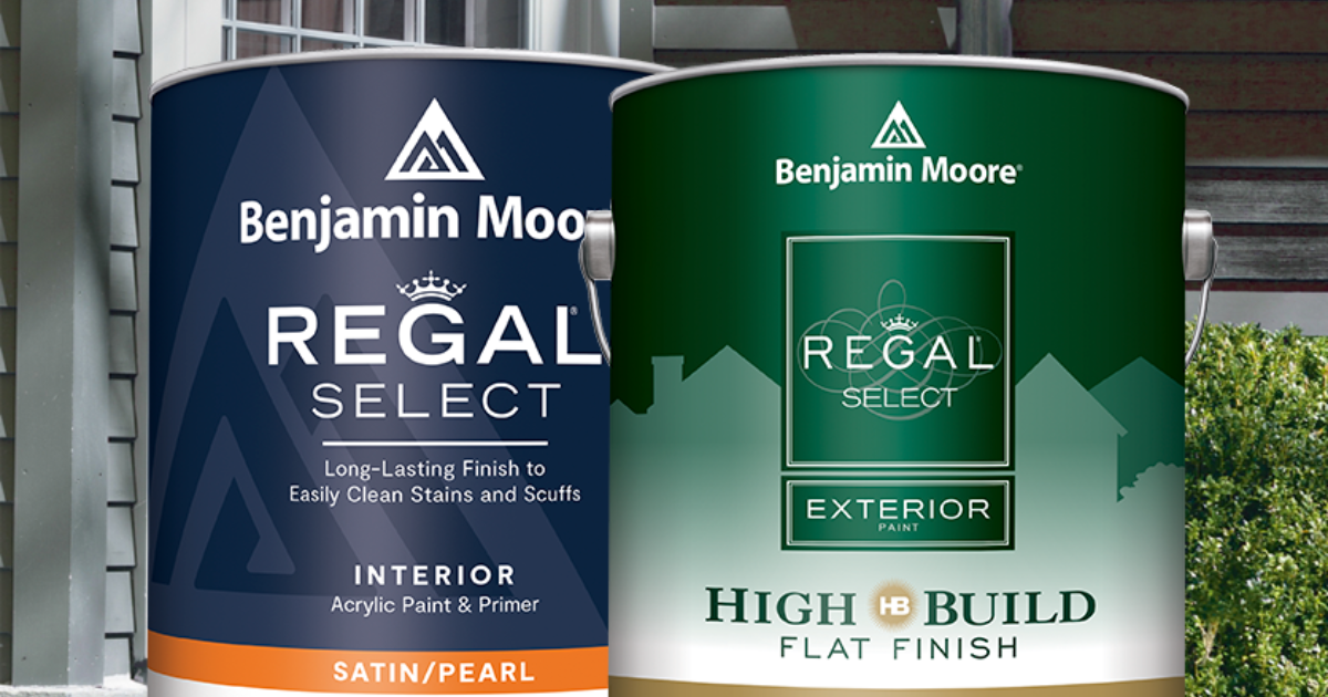 Spruce Up Your Home with Benjamin Moore Regal Select Paint - Cardinal ...