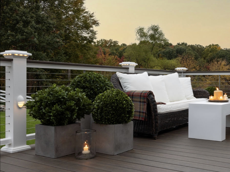 Top-Tier Deck Posts and Railings